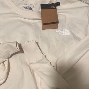 The North Face Off-White Long Sleeve Tee